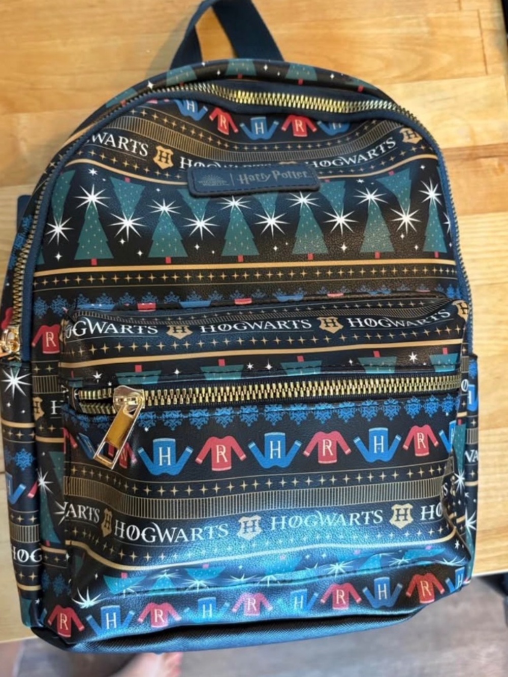 Harry Potter Hogwarts Holiday Mini Backpack